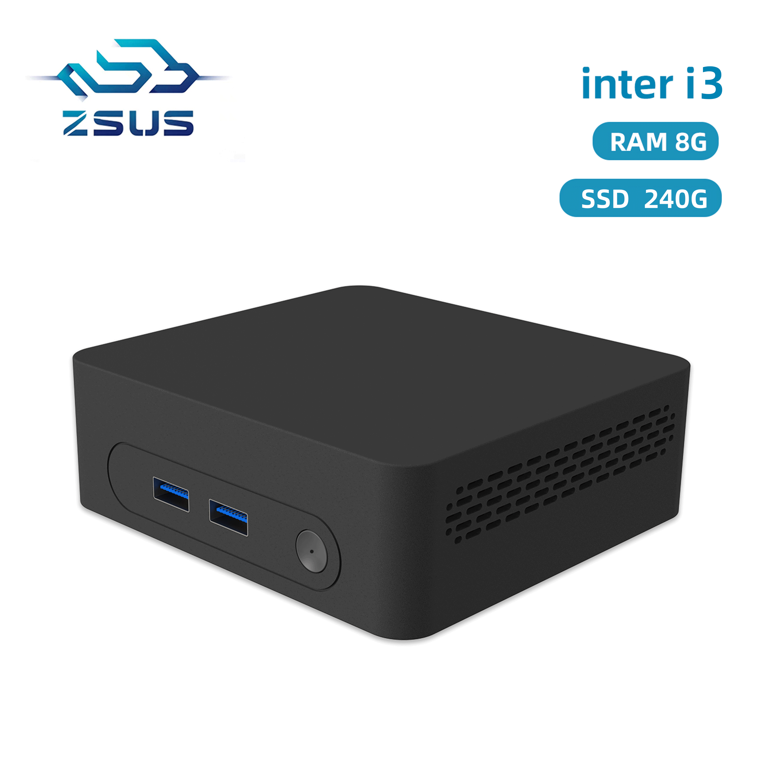 ZSUS i3 i5 i7 Mini PC Intel Ce - огляд і ціна Thin Client Mini Pc