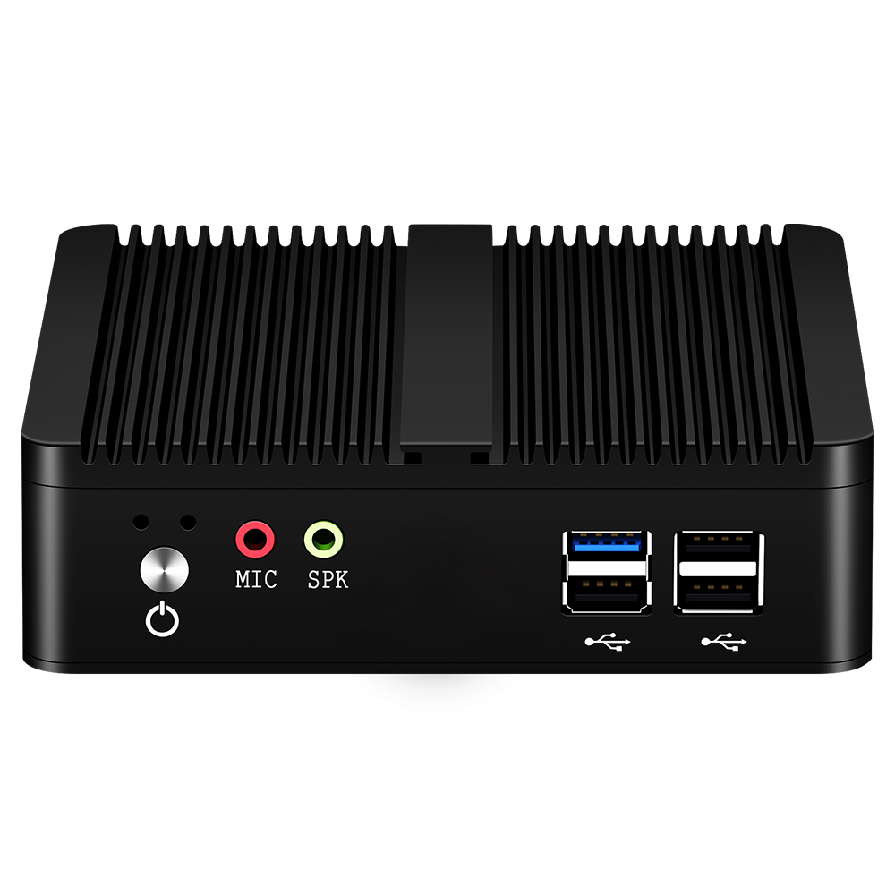 XCY Fanless Mini PC Intel Cele - огляд і ціна Thin Client Mini Pc