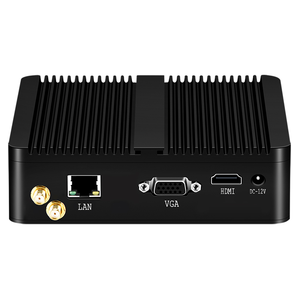 XCY Fanless Mini PC Intel Cele - огляд і ціна Thin Client Mini Pc