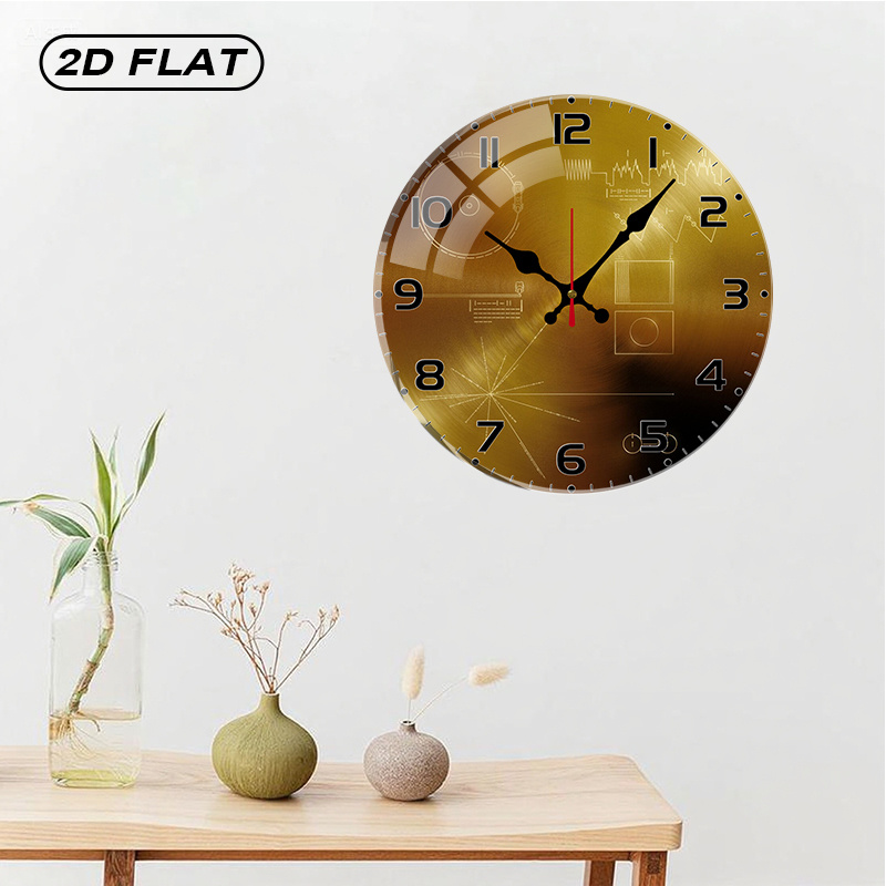 Tech Style Round Silent Acryli - огляд і ціна Office Tech Decor