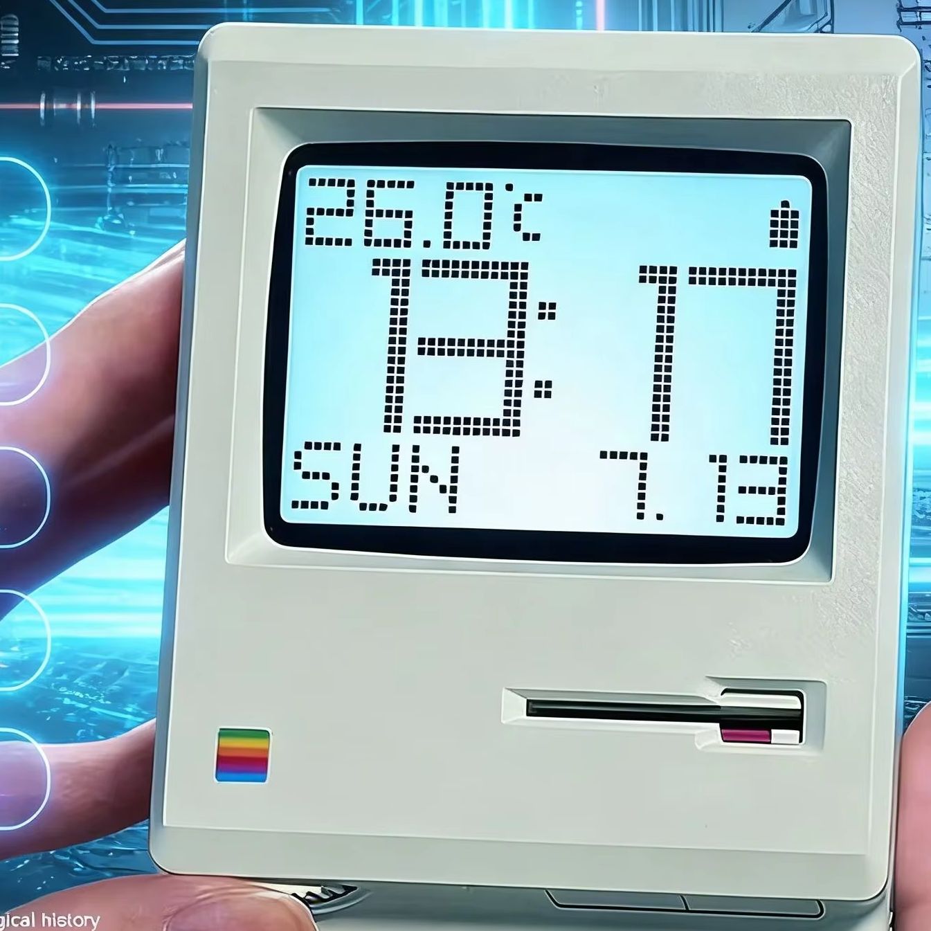 Retro Nostalgic Maclock Alarm  - огляд і ціна Office Tech Decor
