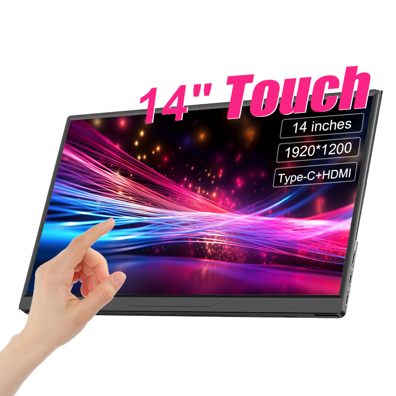 14inch Portable Monitor Touch  - огляд і ціна Thin Client Mini Pc