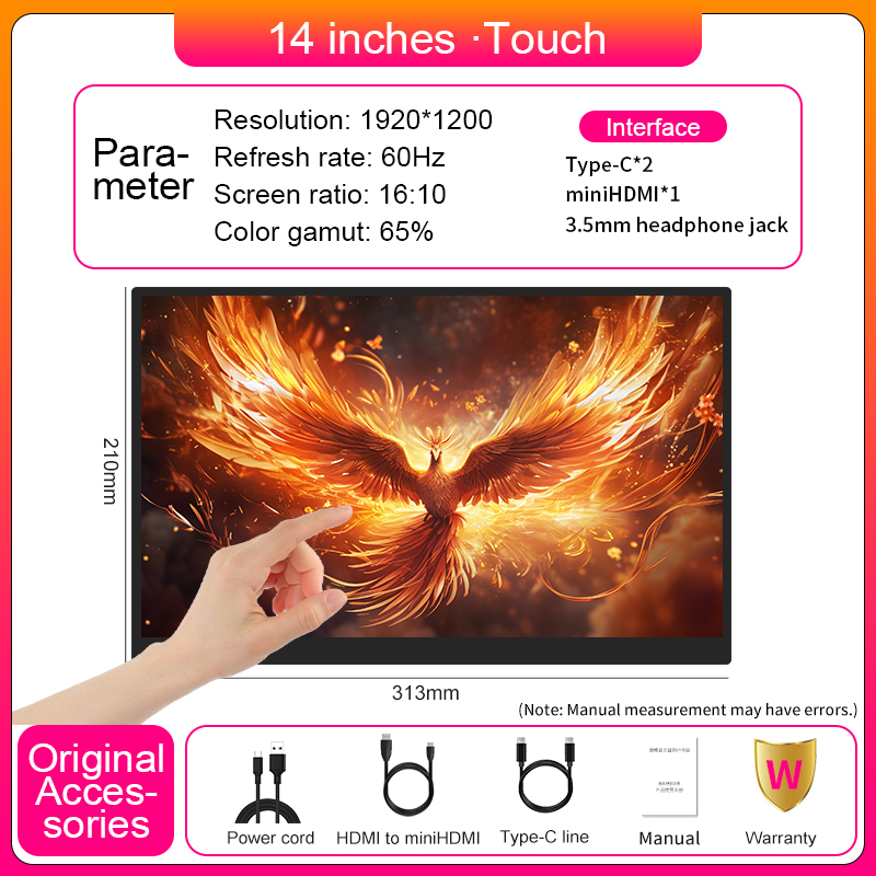 14inch Touchscreen Portable Mo - огляд і ціна Thin Client Mini Pc